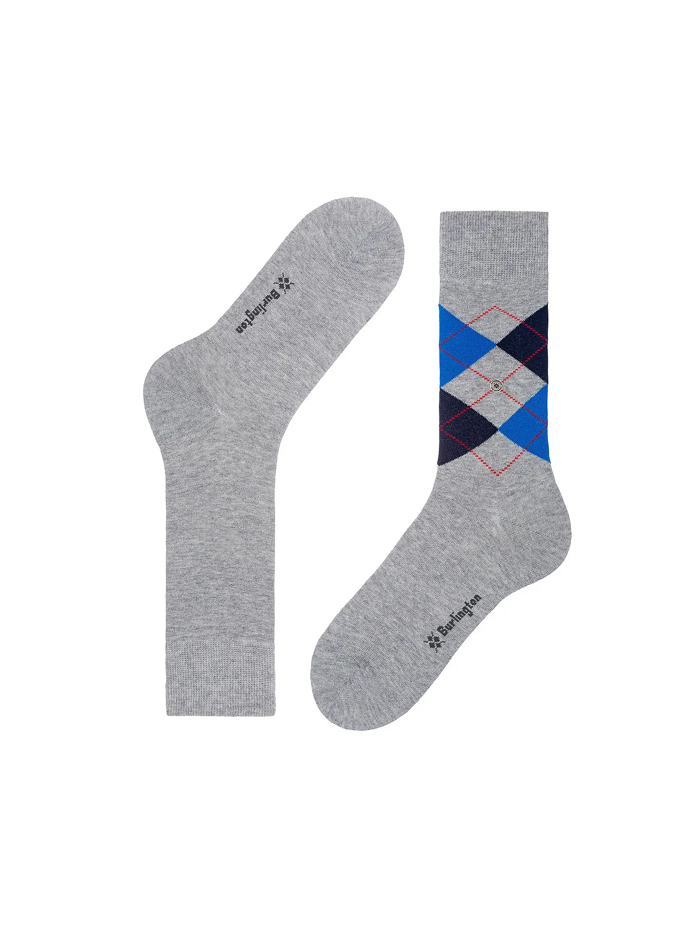 BURLINGTON | Herren Socken EVERYDAY 2-er Pkg. 40-46 light grey | 